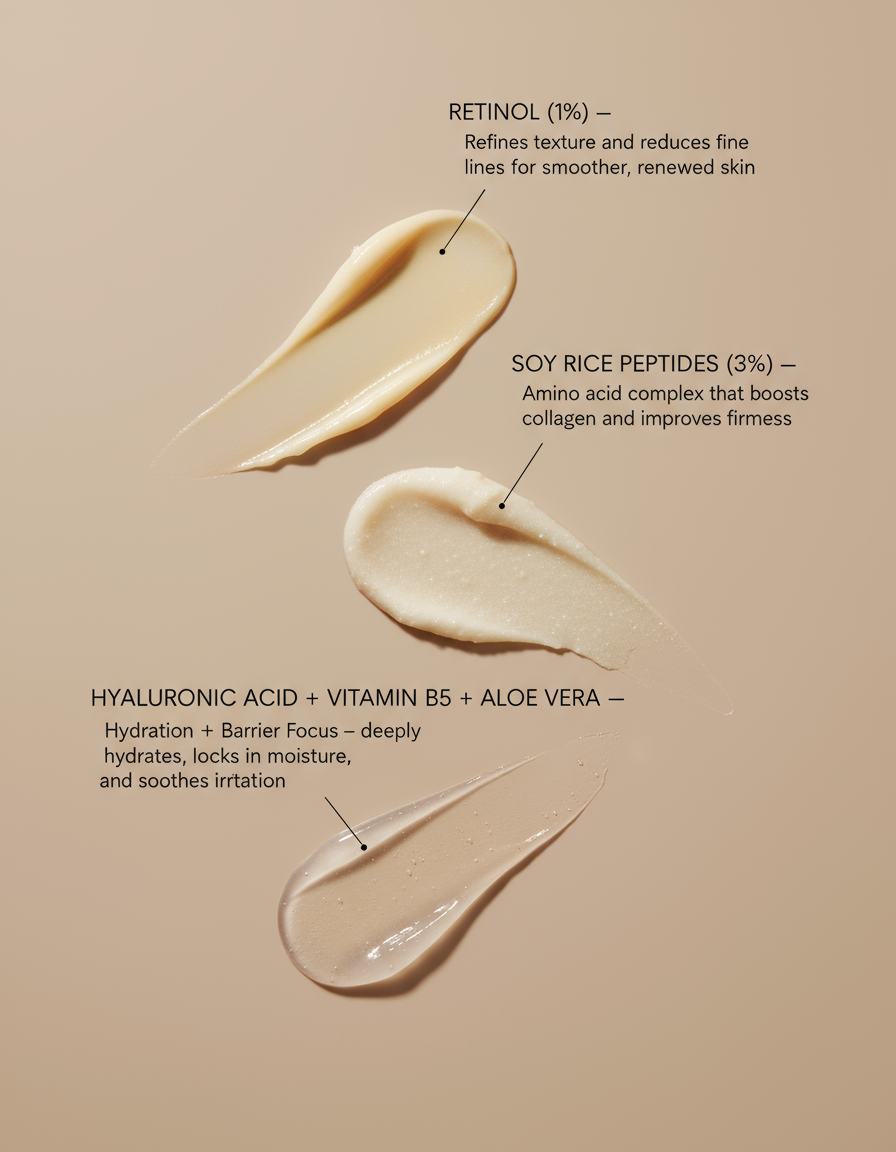 Retinol & Peptide Night Repair Cream