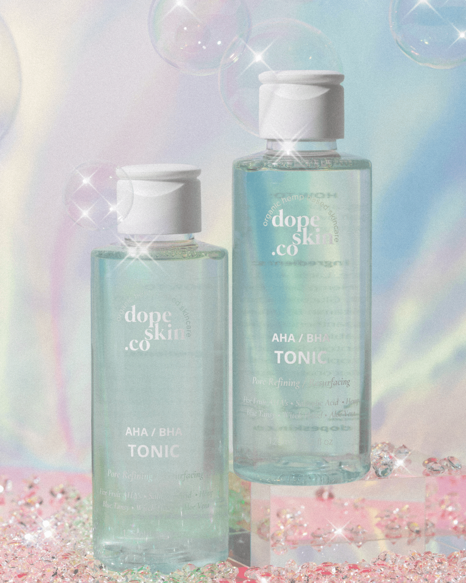 Exfoliating Acne Toner - Salicylic Acid Exfoliating Toner - Glycolic Acid Exfoliating Toner