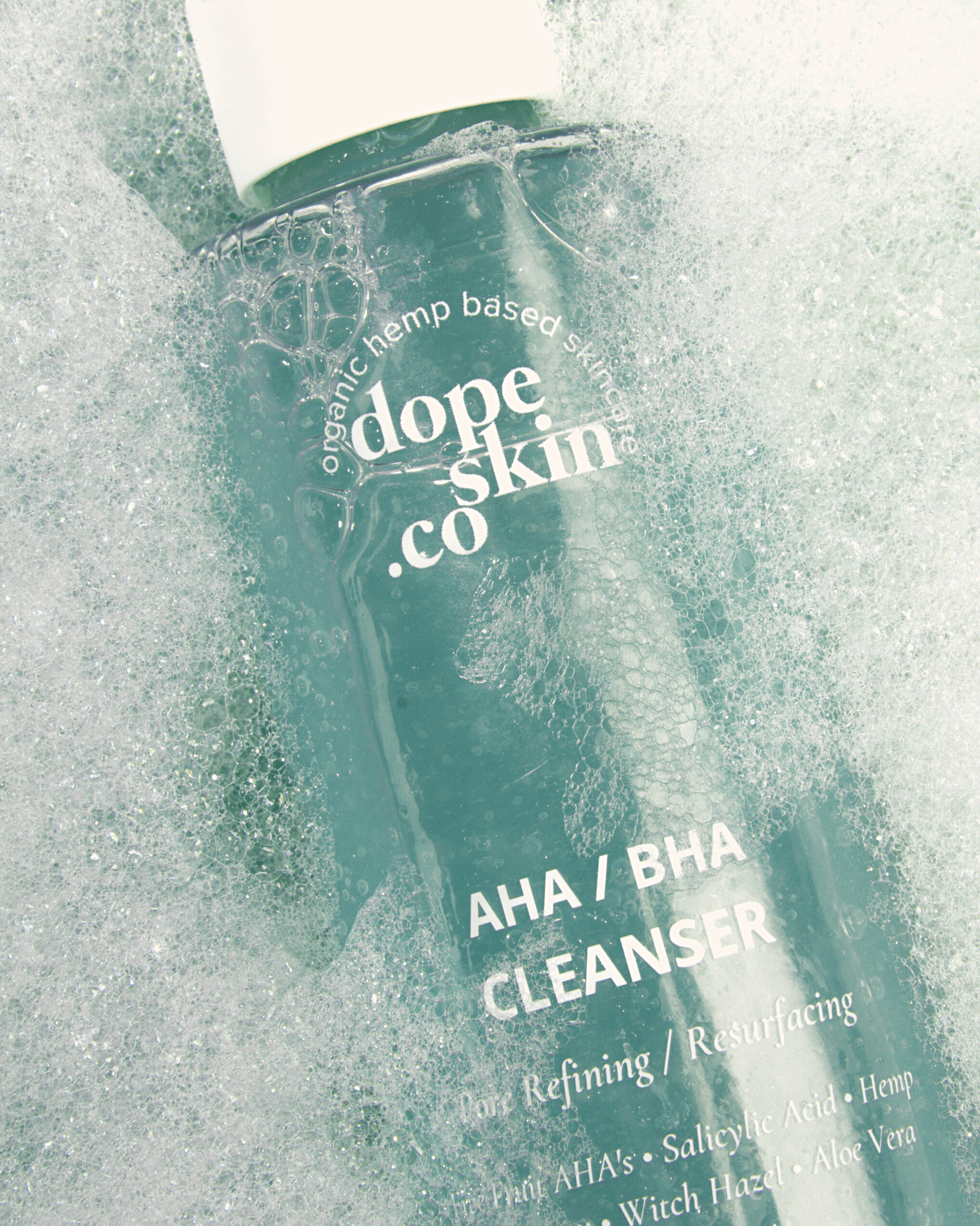 Salicylic Acid Cleanser | AHA BHA Exfoliating Cleanser | Dope Skin Co