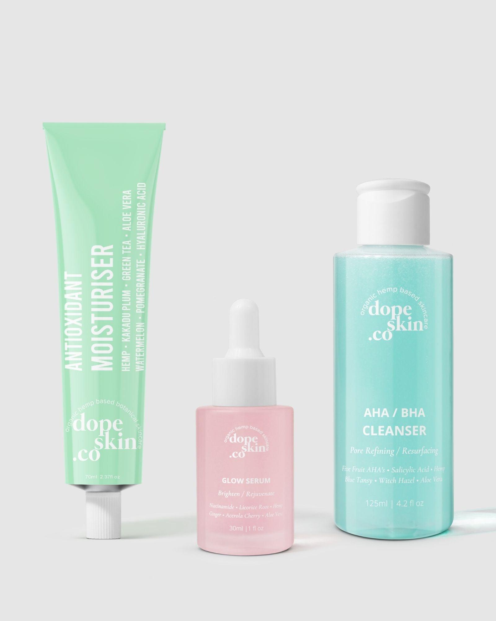 3-Step Brighter Skin Kit - Dope Skin Co