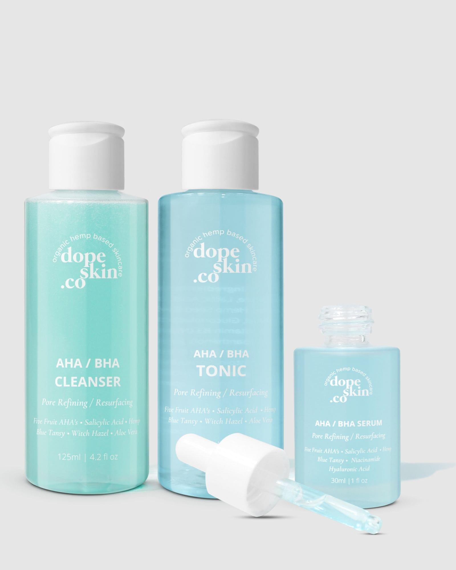 AHA/BHA RESURFACING KIT - Dope Skin Co