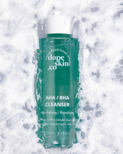 acne treatment products - aha exfoliating cleanser